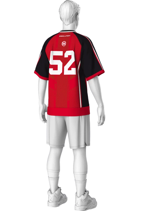 BSK-A11.0 Баскетболист Майка BSK-ФРМ-А01 с Дизайном и Шорты ВSK-ШМ-М-А21 Серые Спина